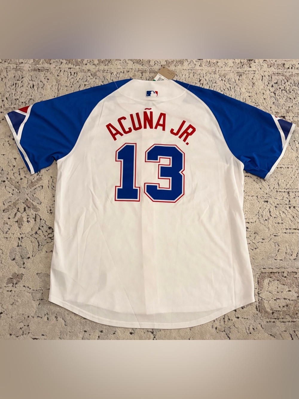 Nike Authentic Atlanta Braves City Connect Acuña Jr #13 Limited Jersey Men’s XL - Picture 3 of 9